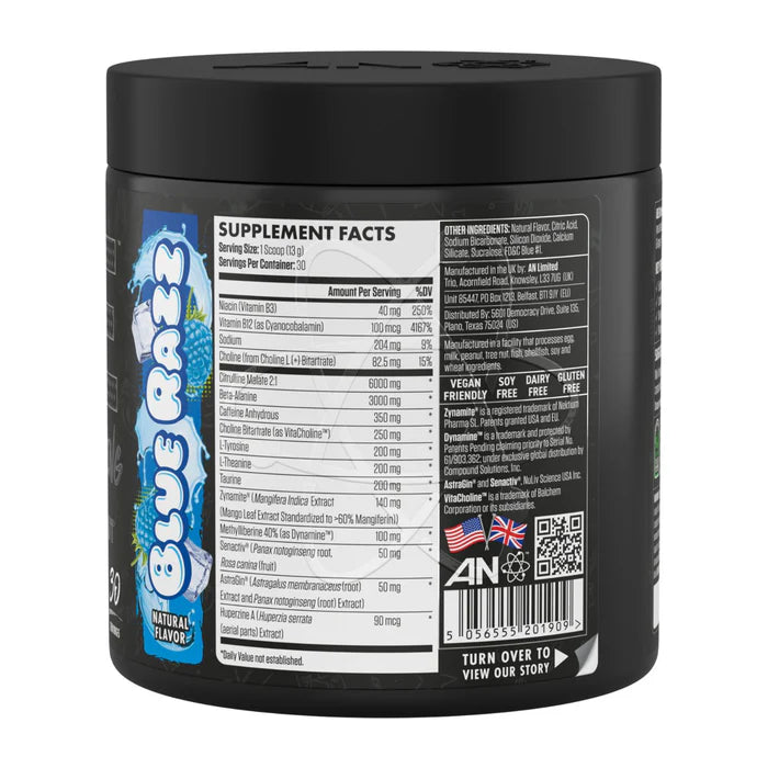 ABE, Ultimate Pre-Workout, Candy Ice Blast, 390 g